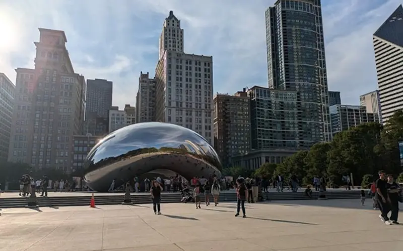 Famous sculpture in Chicago known locally as 