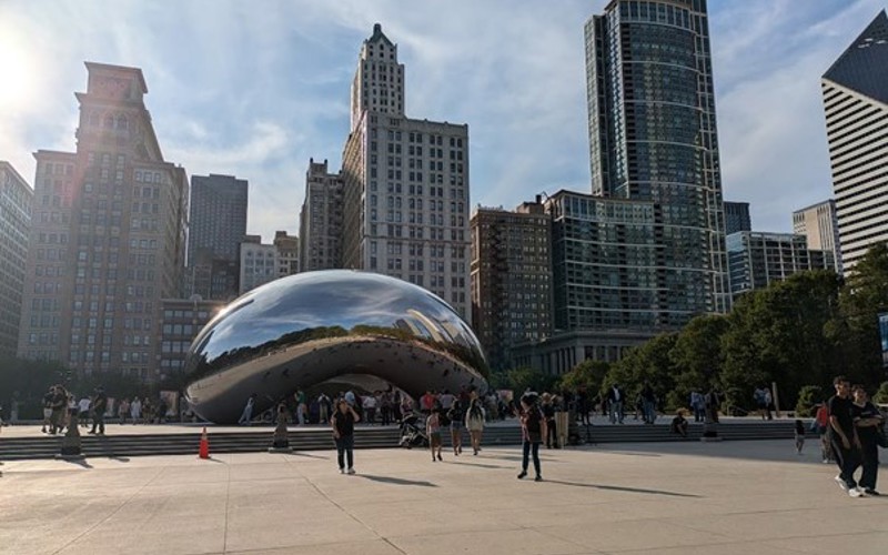 Famous sculpture in Chicago known locally as