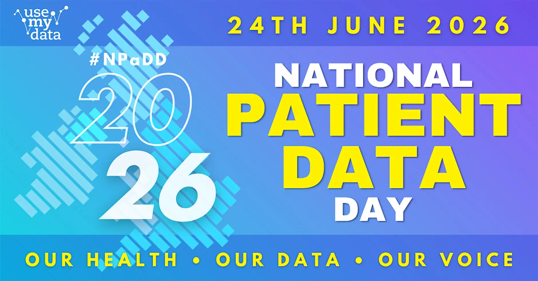 National Patient Data Day graphic
