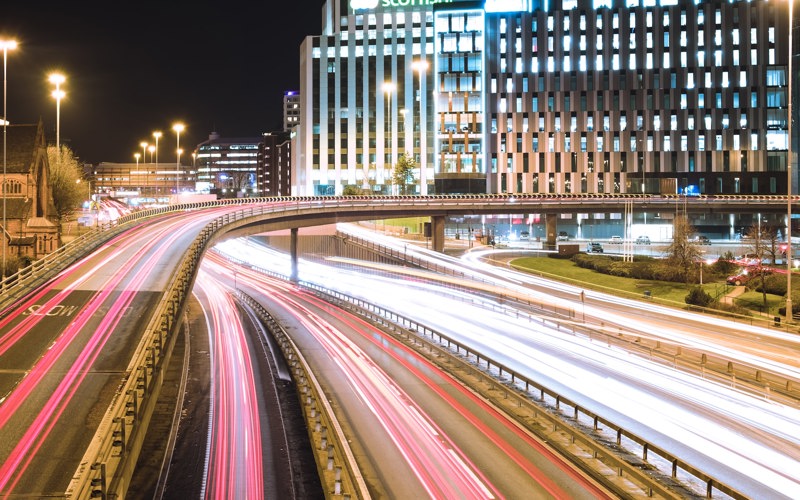 Glasgow Traffic Night