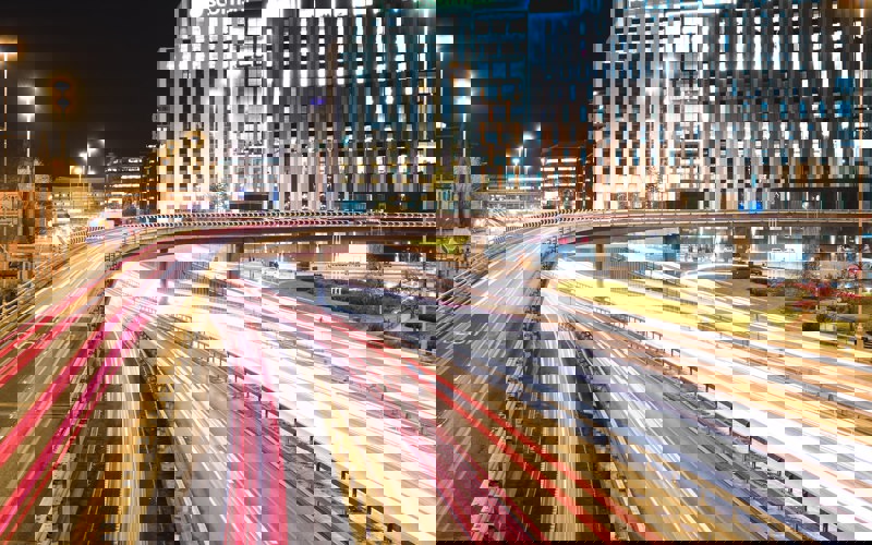 Glasgow Traffic Night